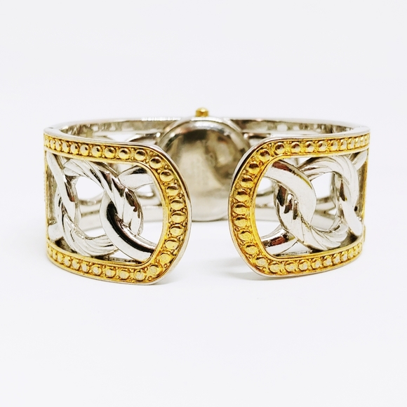 VTG Geneva Platinum Dual Tone Silver, Gold  Watch - Picture 4 of 8